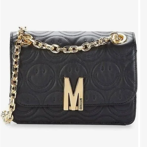 【関税&送料込】Moschino Smiley Shopper Bag Moschino Tote Bag | italist